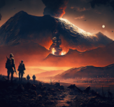 CPH military parade victims mountain landscape grim sunset 66f9dec9 ecc0 4c8b 8922 8b25f5529fad copy