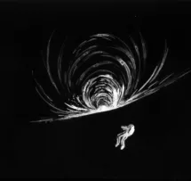 Black hole painting