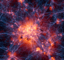 Illustris box dmdens gasvel