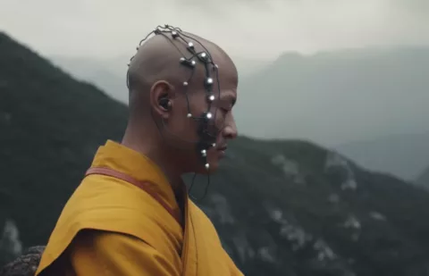 Scienceandcocktails buddhist monk full of electrodes on his bra d1316407 2afe 41ed 9934 54ed45cc0db8